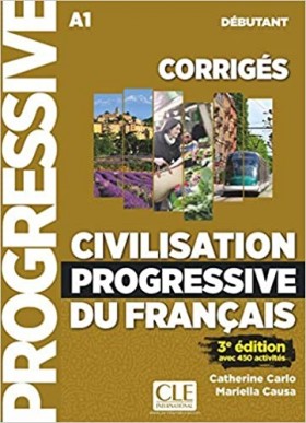 Civilisation progressive du français - niveau débutant A1 - Corrigés - Click to enlarge picture.