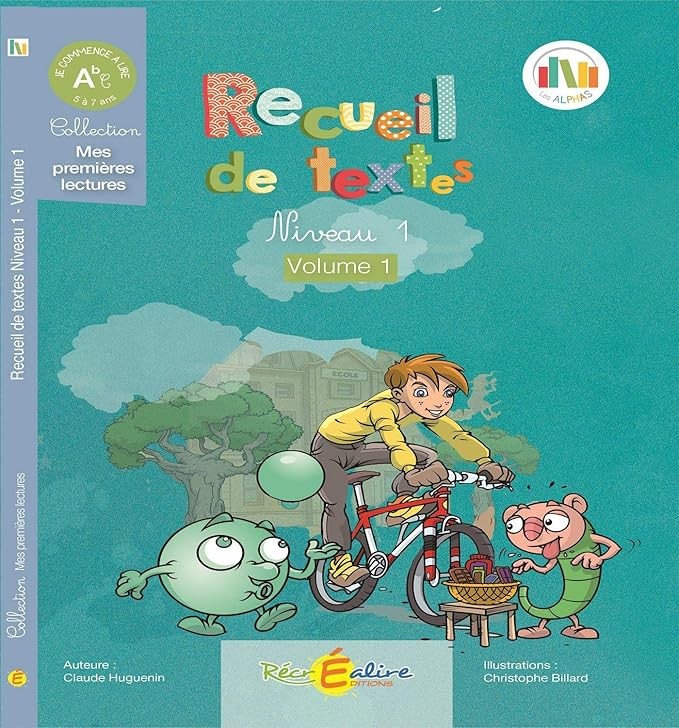 Recueil de textes niveau 1 - Tome 1 - Click to enlarge picture.