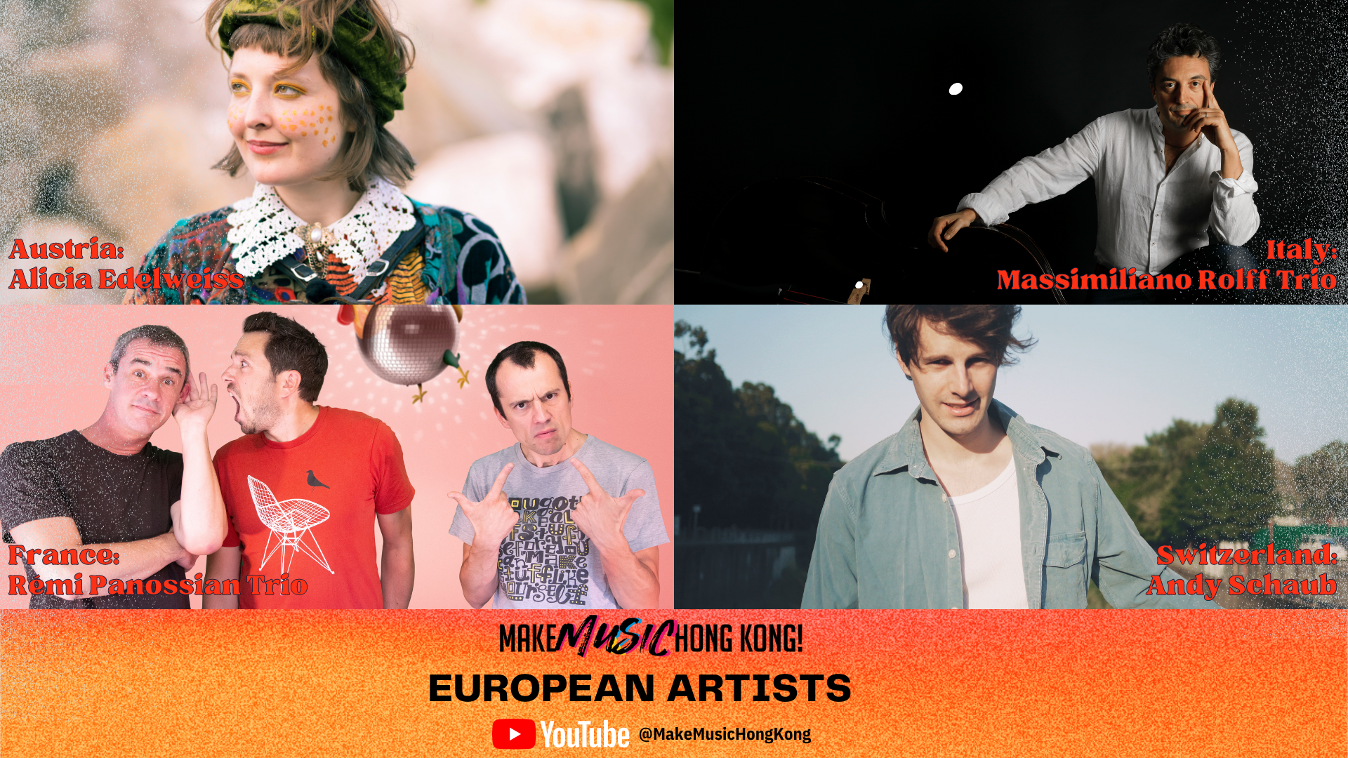 European Artists and Bands
