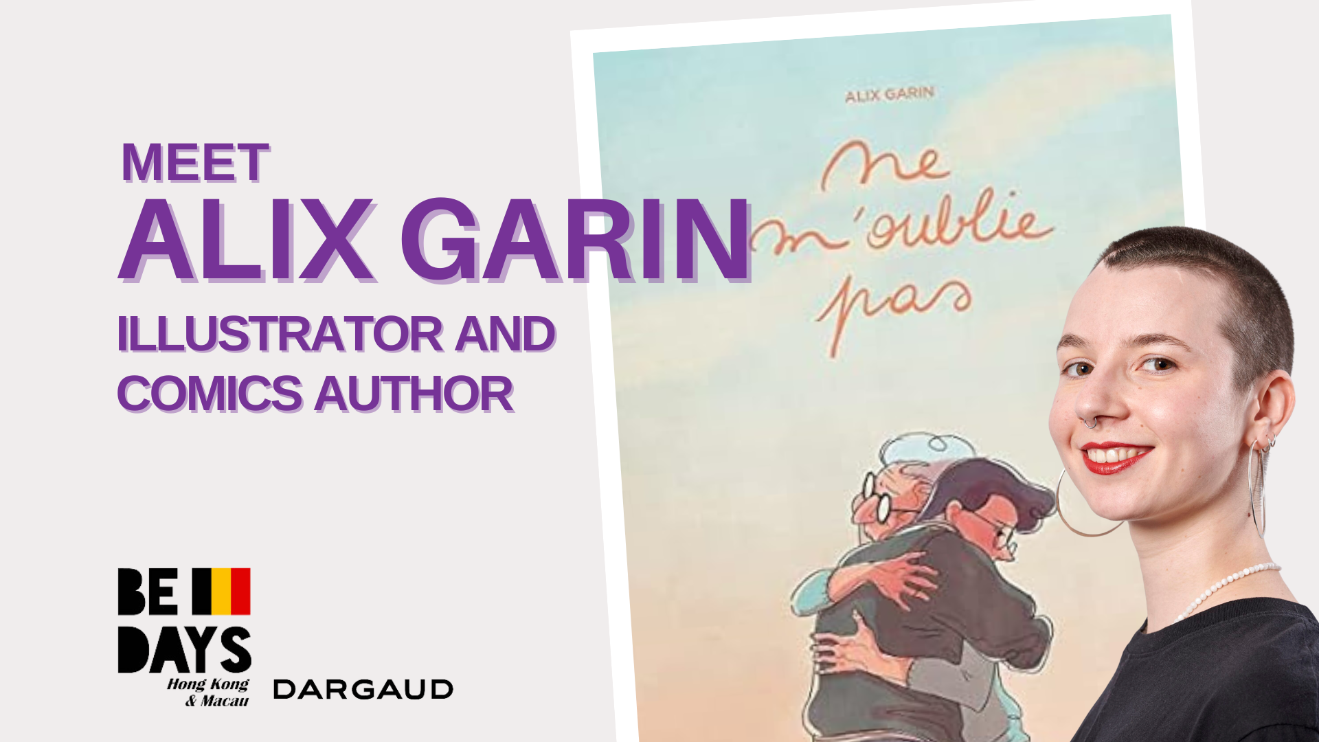 Meet Alix Garin, comics author
