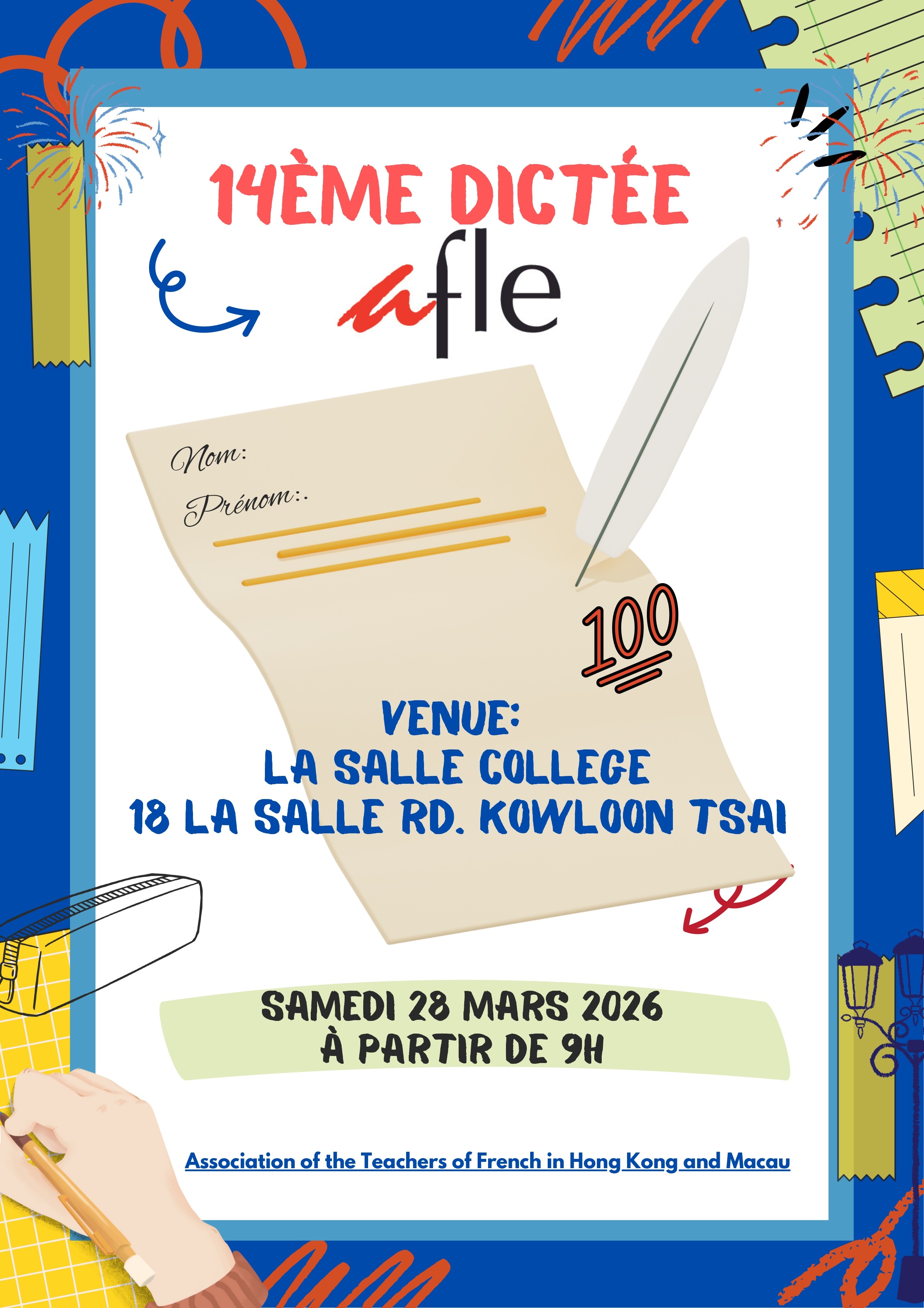 Dictée AFLE de la Francophonie