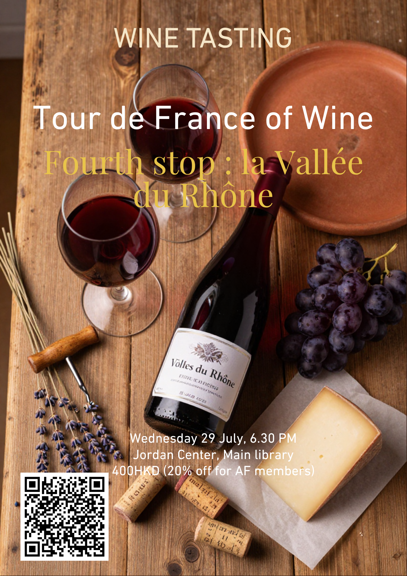 Wine tasting : La Vallée du Rhône