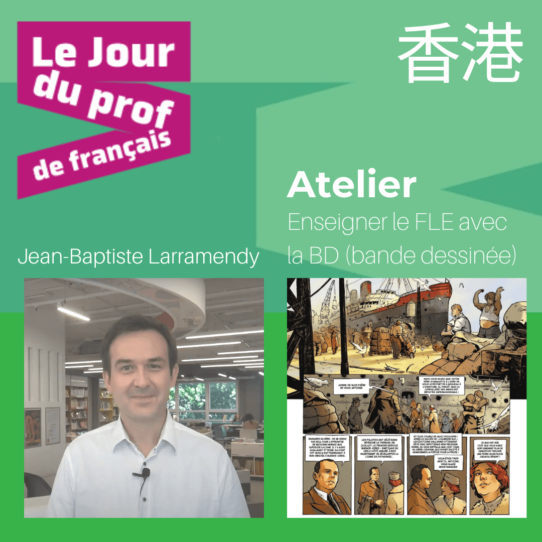 Atelier : Enseigner le FLE avec  la bande-dessinée 